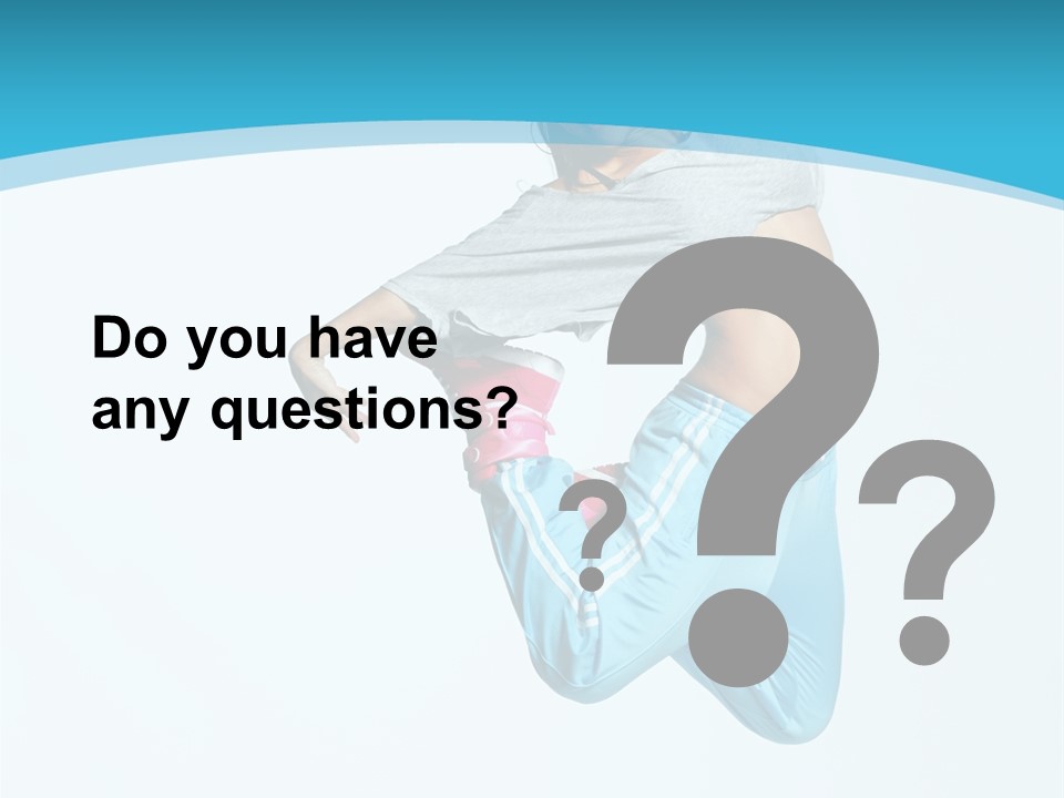 Young Grace Teenager PowerPoint Template