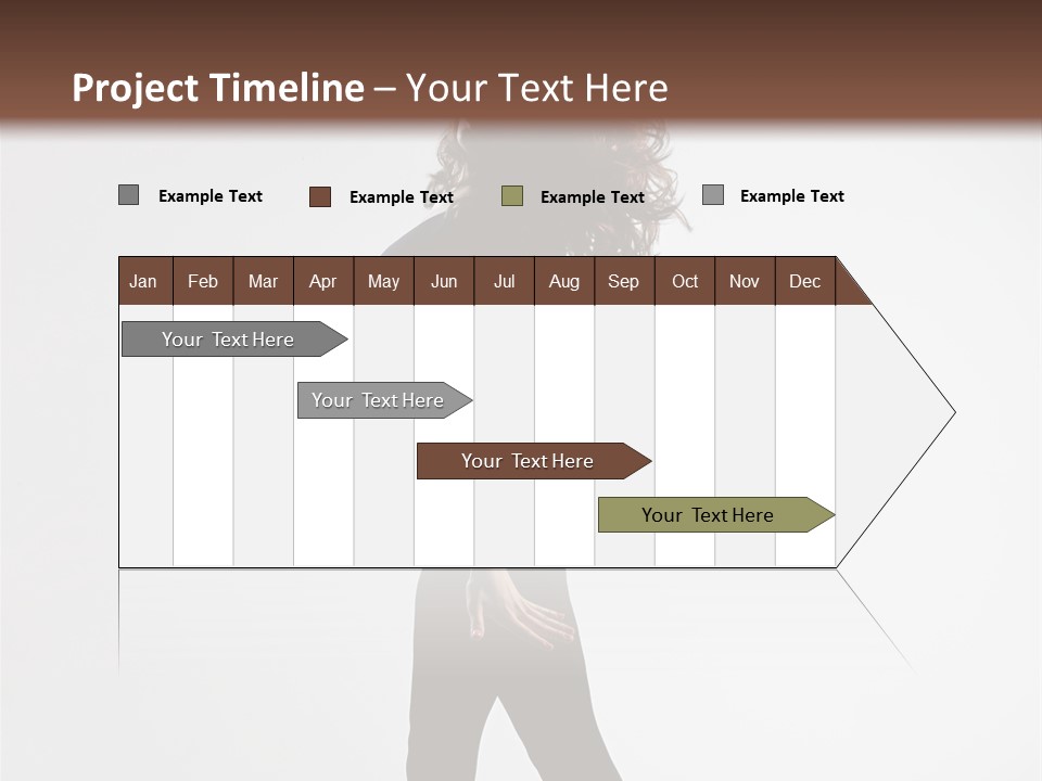 Dancer Action Attractive PowerPoint Template