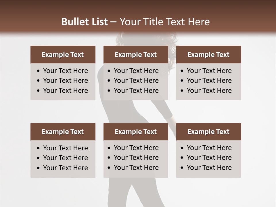 Dancer Action Attractive PowerPoint Template