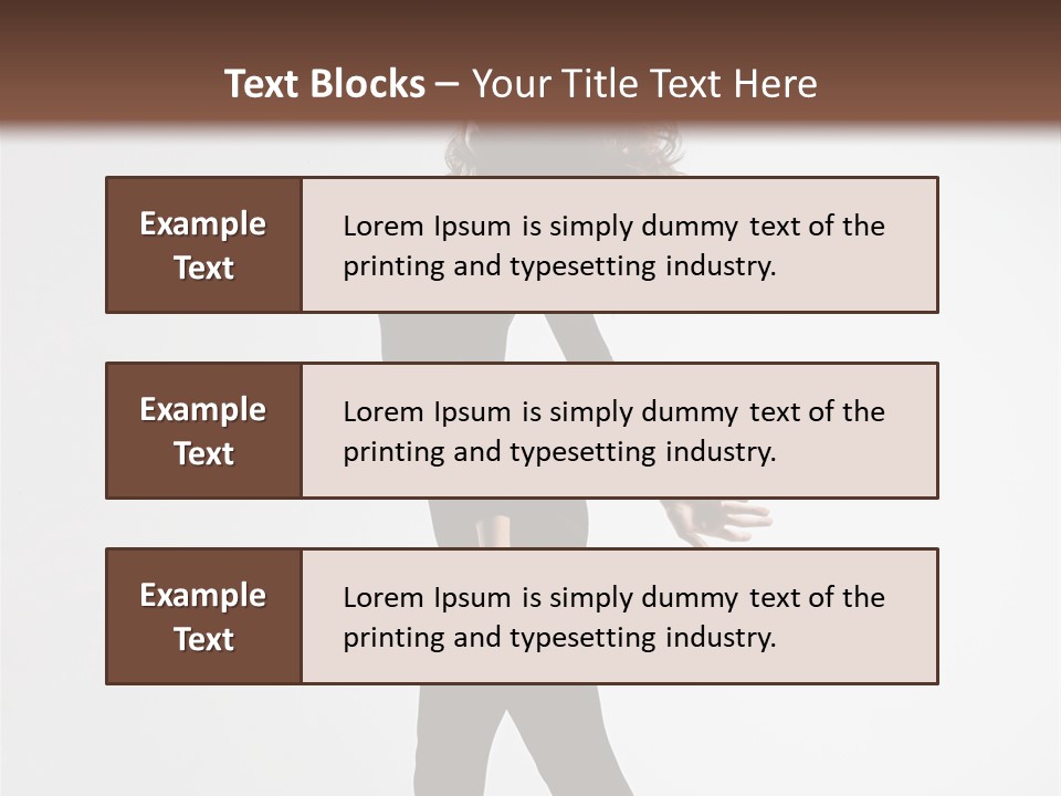 Dancer Action Attractive PowerPoint Template