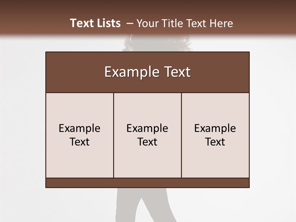 Dancer Action Attractive PowerPoint Template