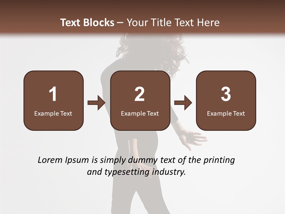 Dancer Action Attractive PowerPoint Template