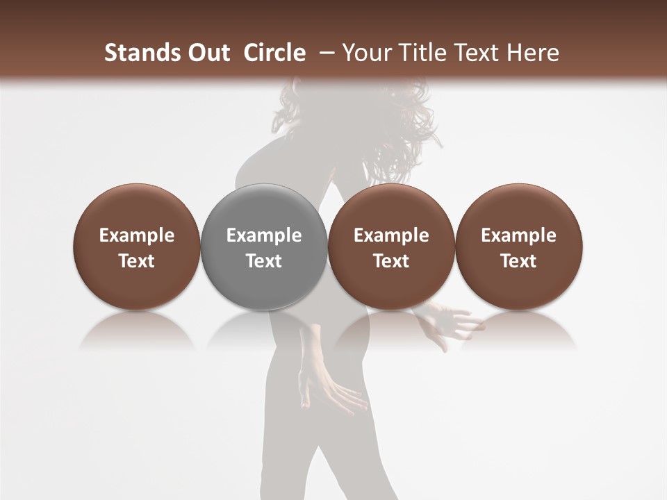 Dancer Action Attractive PowerPoint Template