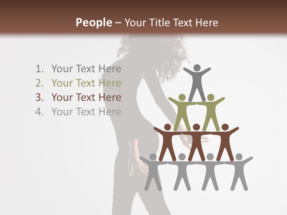 Dancer Action Attractive PowerPoint Template