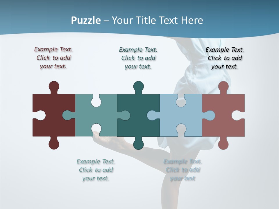 Teenager Behavior Stretching PowerPoint Template