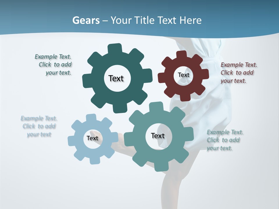 Teenager Behavior Stretching PowerPoint Template