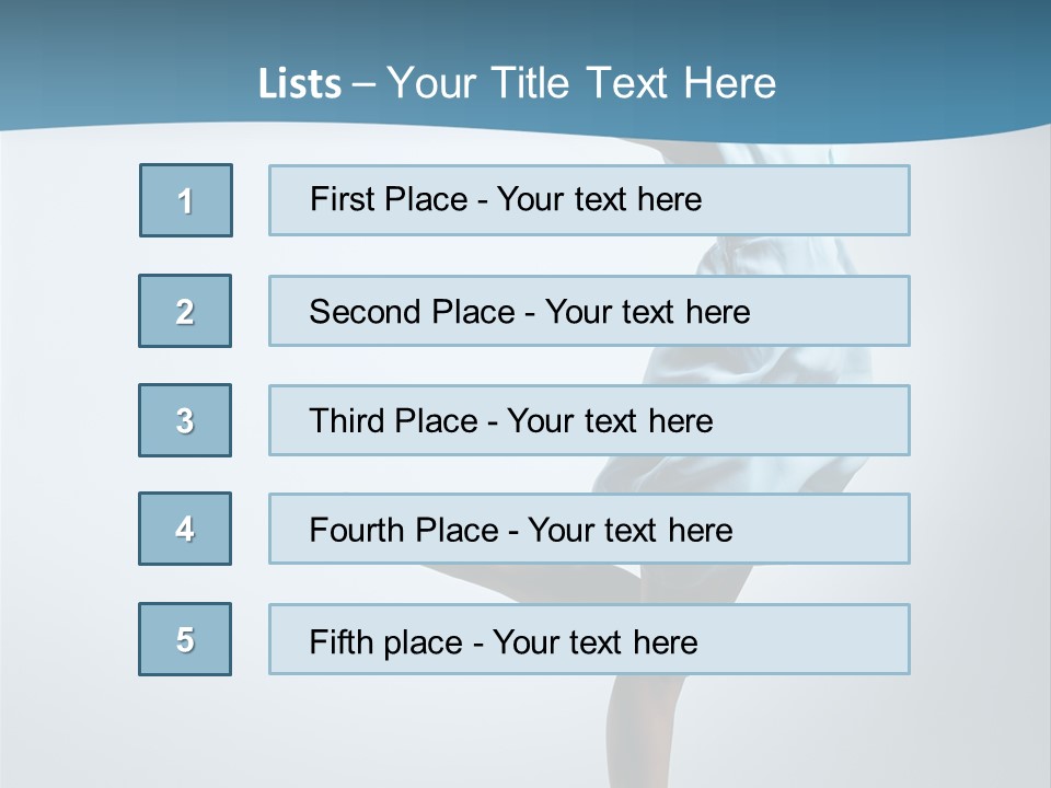 Teenager Behavior Stretching PowerPoint Template
