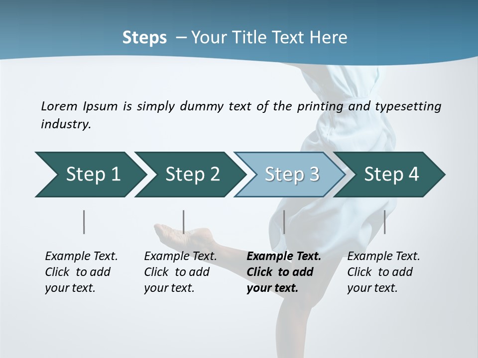 Teenager Behavior Stretching PowerPoint Template