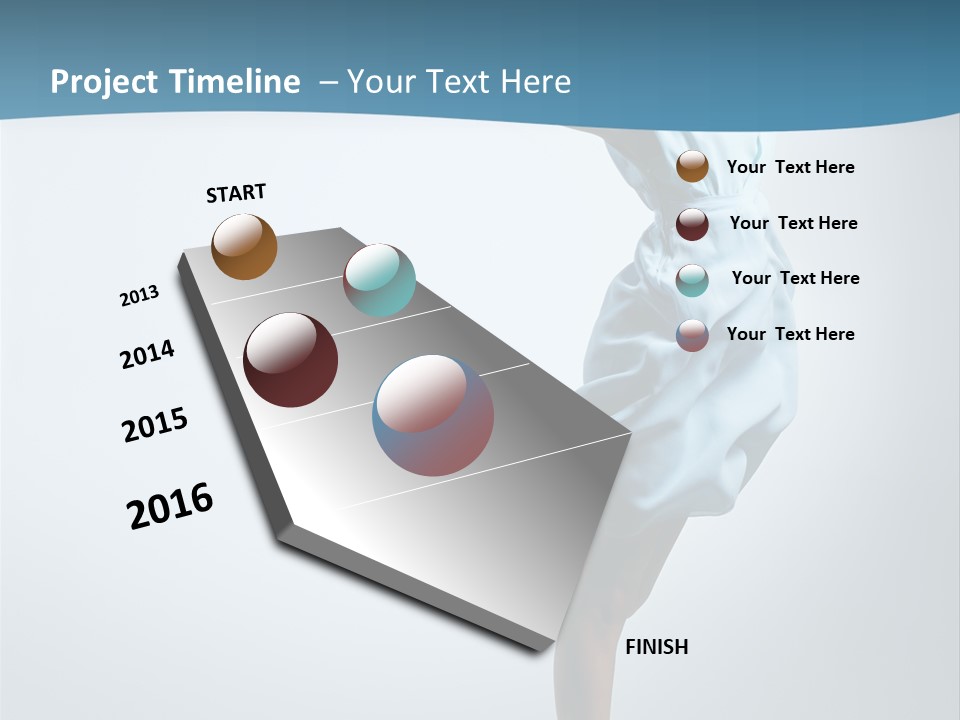 Teenager Behavior Stretching PowerPoint Template