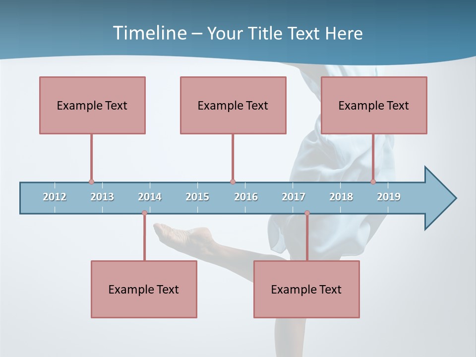Teenager Behavior Stretching PowerPoint Template