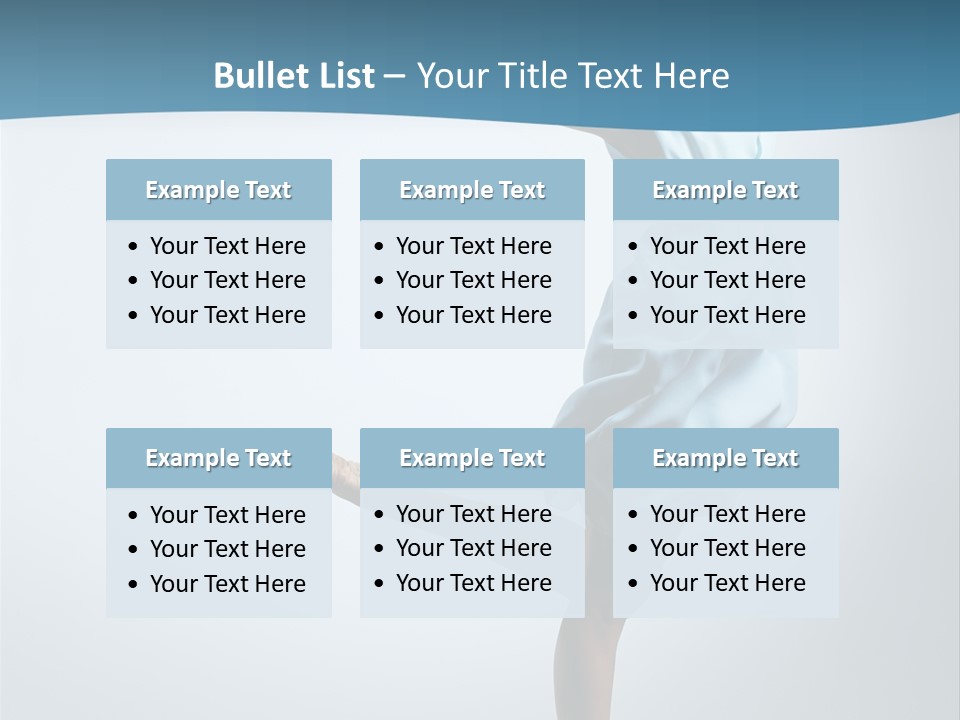 Teenager Behavior Stretching PowerPoint Template