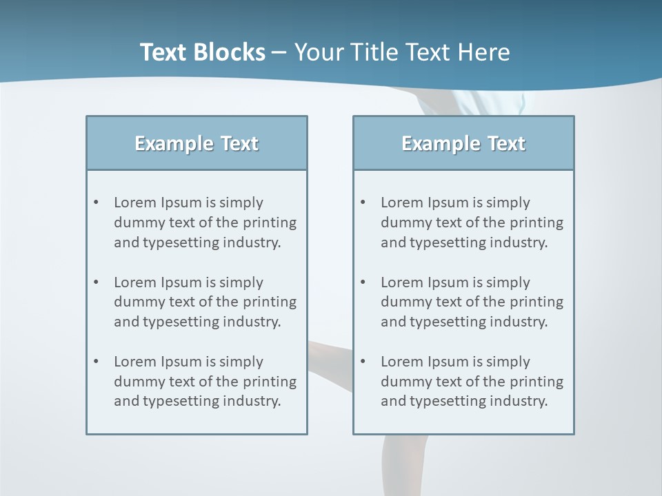 Teenager Behavior Stretching PowerPoint Template