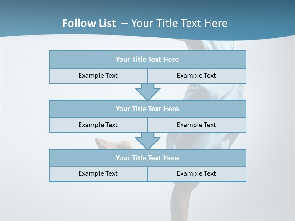 Teenager Behavior Stretching PowerPoint Template