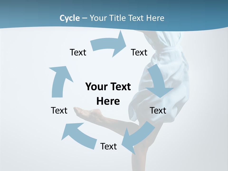 Teenager Behavior Stretching PowerPoint Template