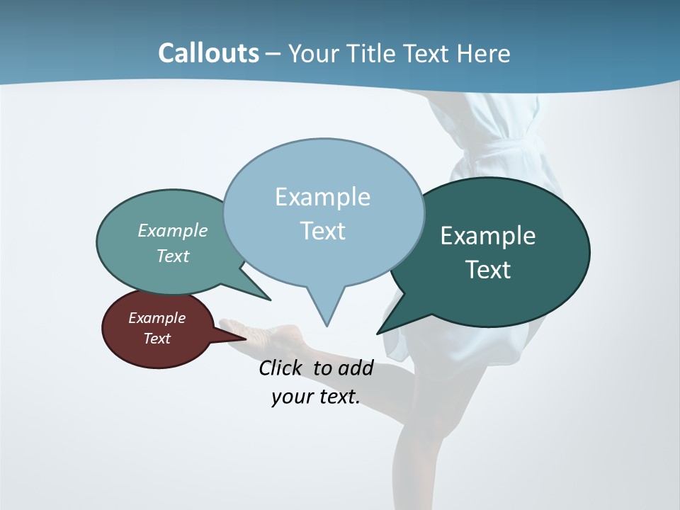 Teenager Behavior Stretching PowerPoint Template