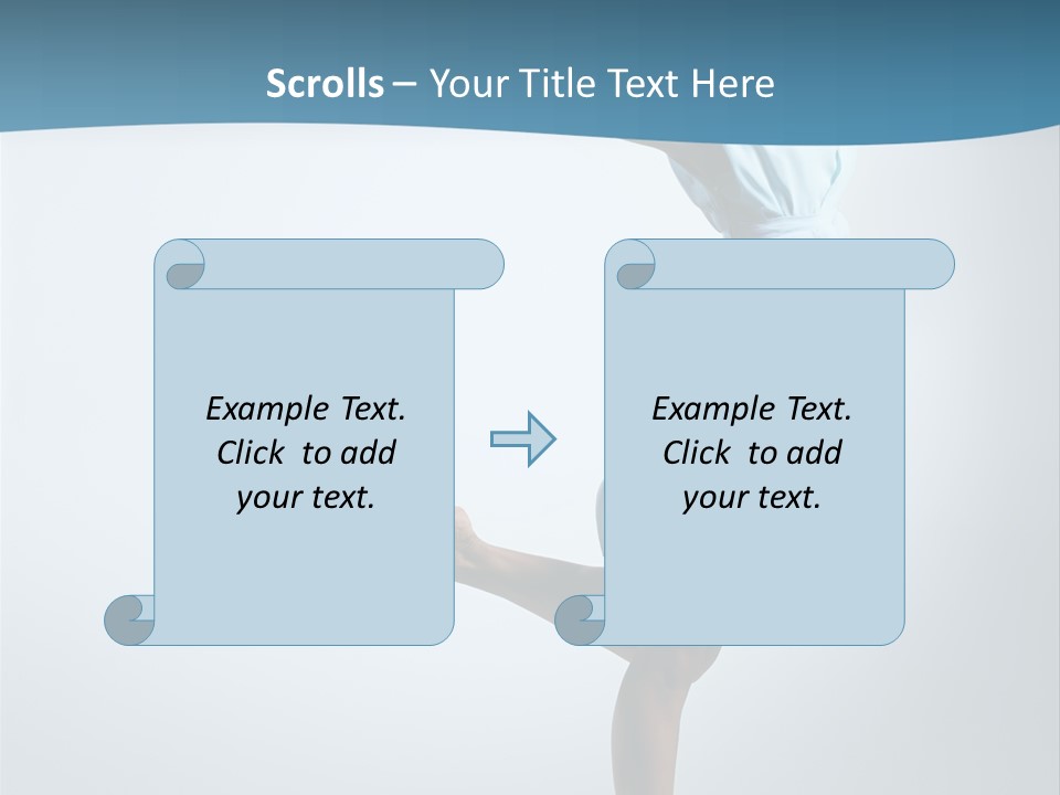 Teenager Behavior Stretching PowerPoint Template