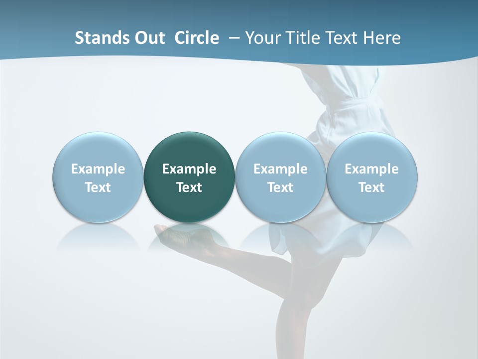 Teenager Behavior Stretching PowerPoint Template