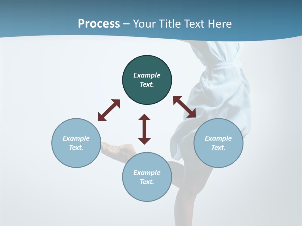 Teenager Behavior Stretching PowerPoint Template