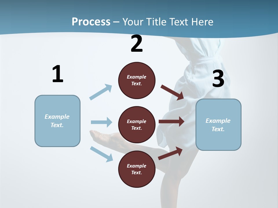 Teenager Behavior Stretching PowerPoint Template