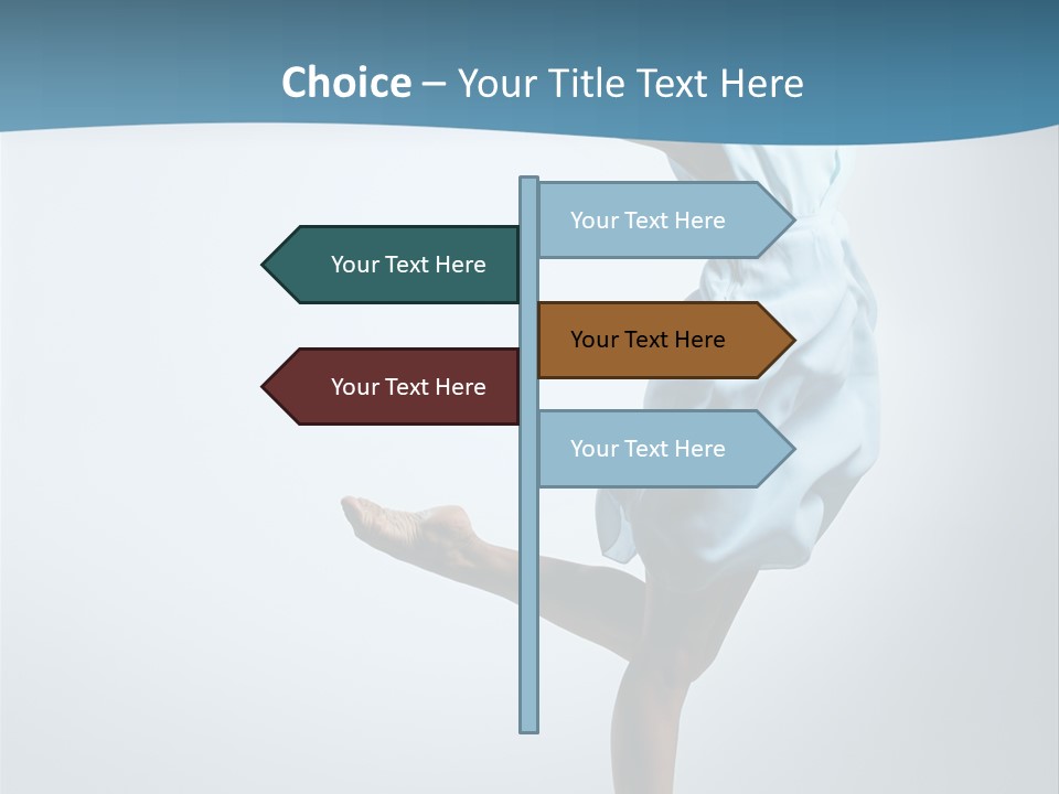 Teenager Behavior Stretching PowerPoint Template