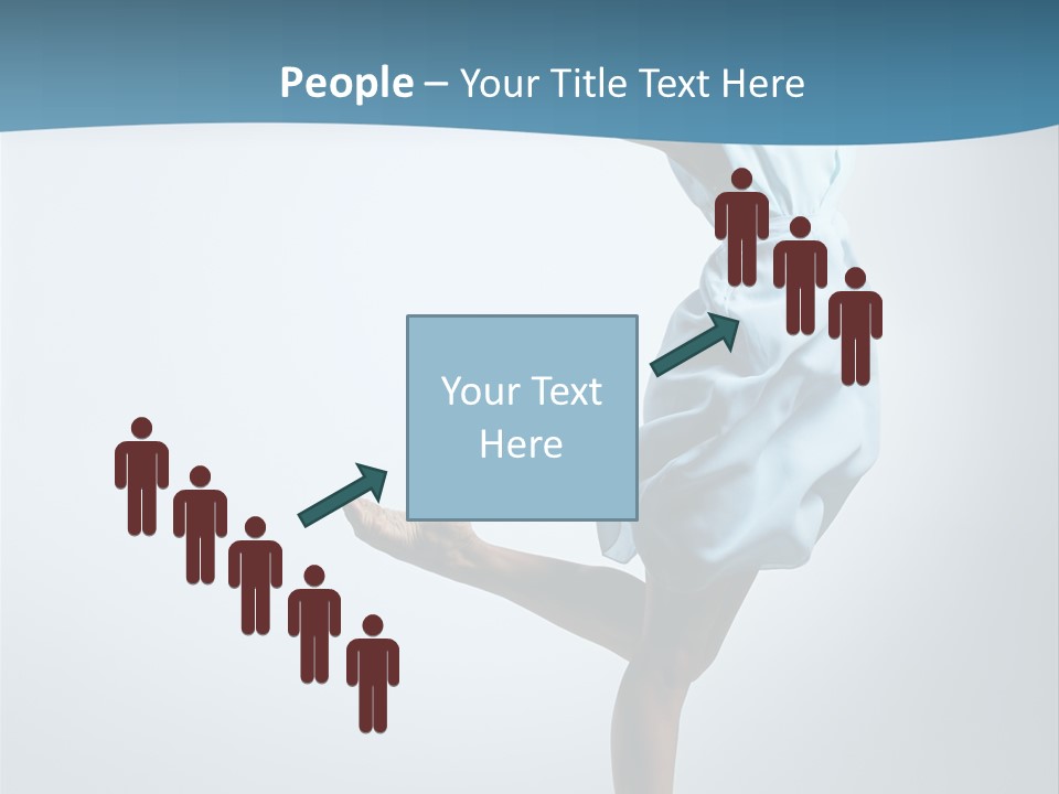 Teenager Behavior Stretching PowerPoint Template