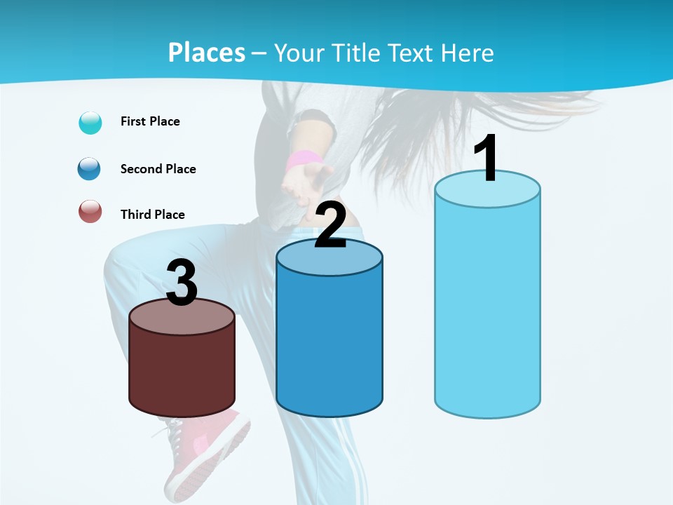 Aerobics Behavior Happiness PowerPoint Template