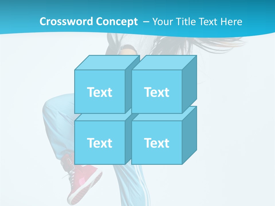 Aerobics Behavior Happiness PowerPoint Template