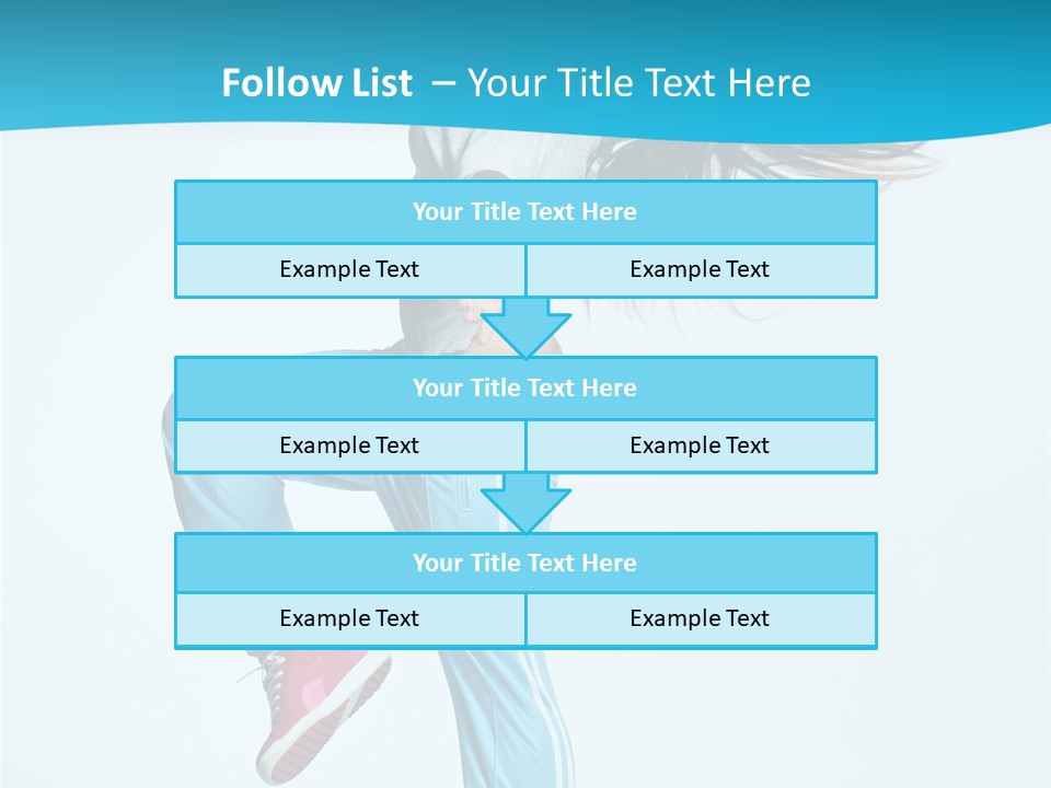 Aerobics Behavior Happiness PowerPoint Template