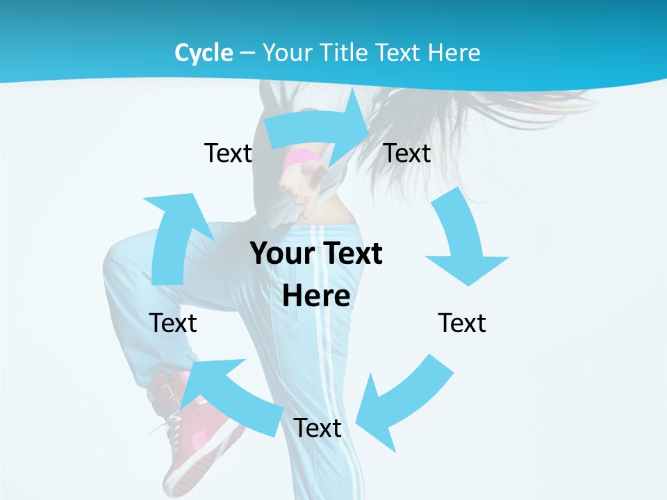 Aerobics Behavior Happiness PowerPoint Template