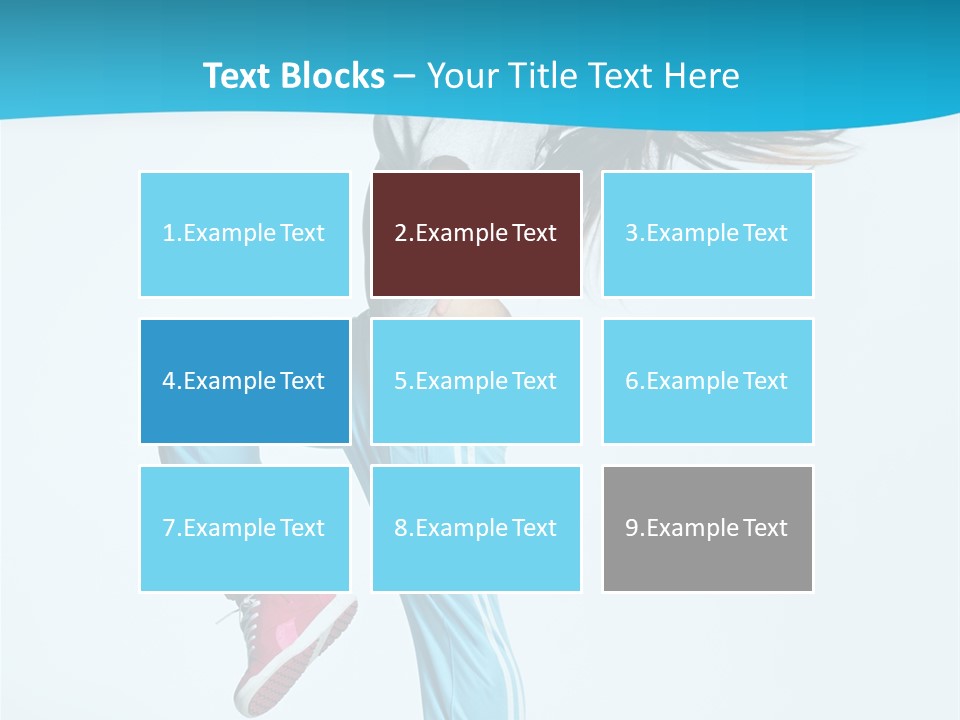 Aerobics Behavior Happiness PowerPoint Template