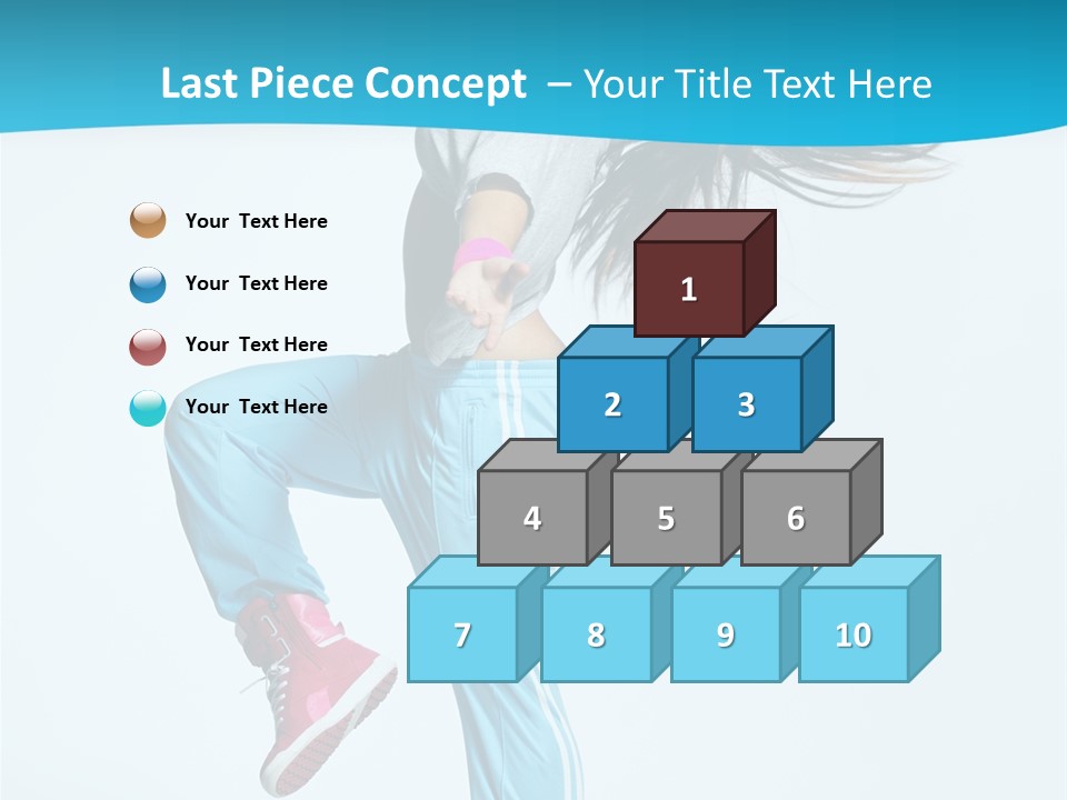 Aerobics Behavior Happiness PowerPoint Template