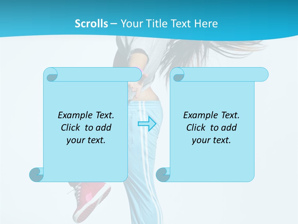 Aerobics Behavior Happiness PowerPoint Template