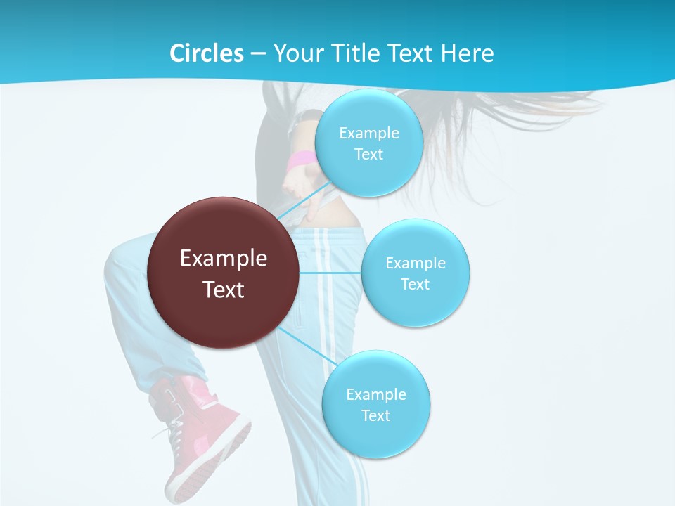 Aerobics Behavior Happiness PowerPoint Template