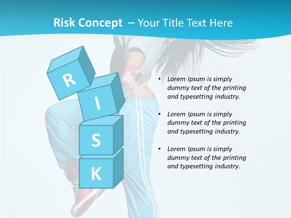 Aerobics Behavior Happiness PowerPoint Template