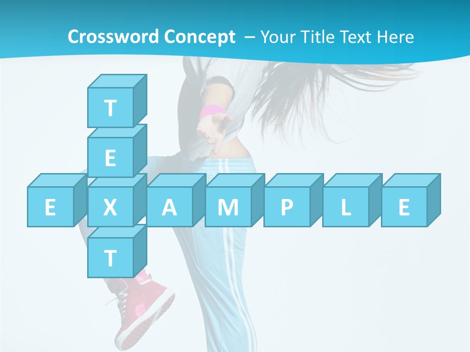 Aerobics Behavior Happiness PowerPoint Template