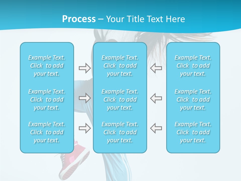 Aerobics Behavior Happiness PowerPoint Template