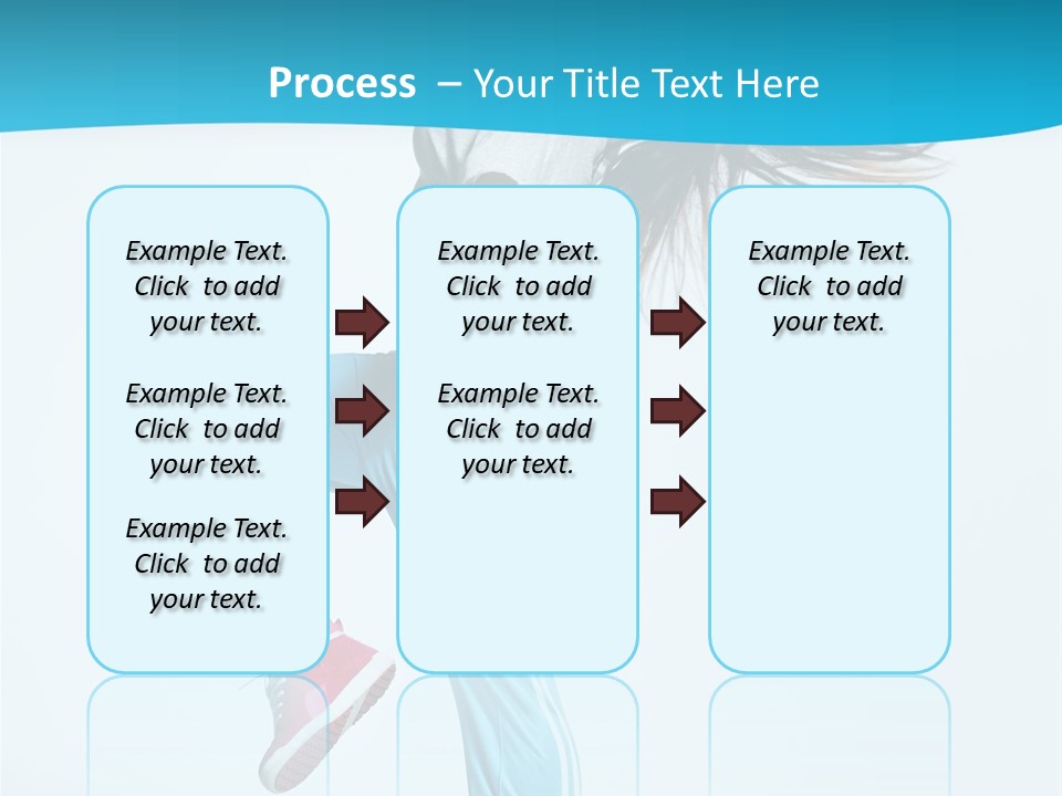 Aerobics Behavior Happiness PowerPoint Template
