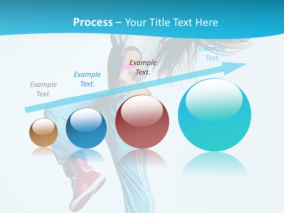 Aerobics Behavior Happiness PowerPoint Template