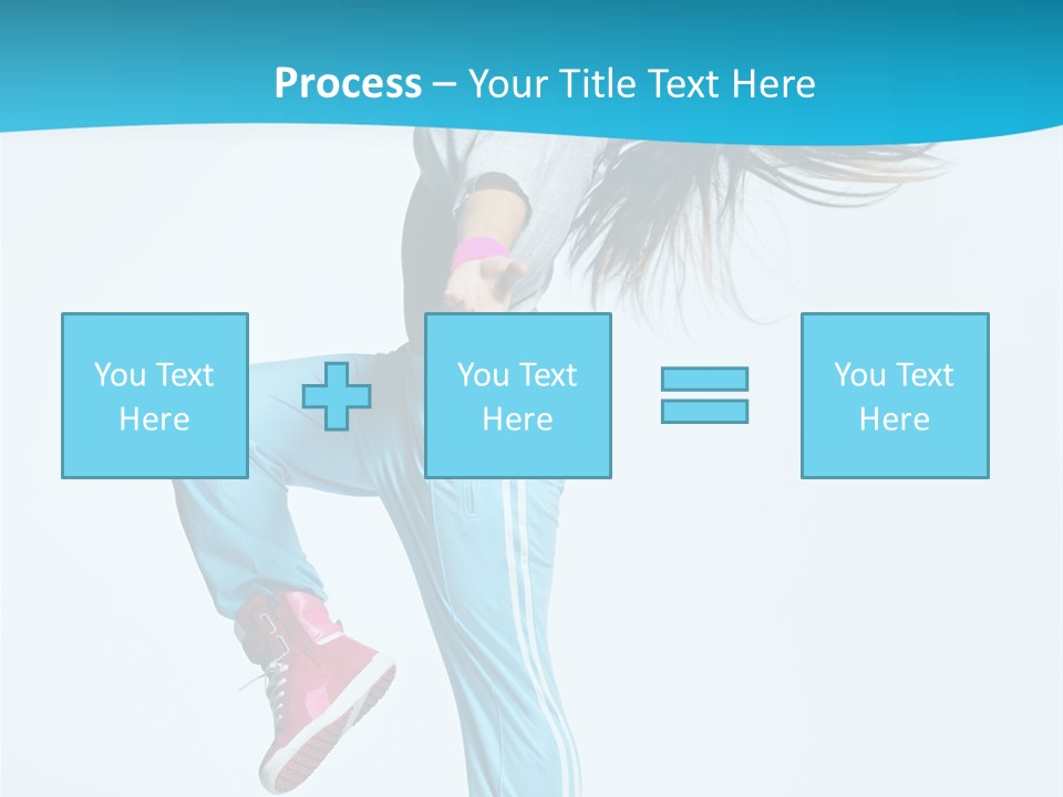 Aerobics Behavior Happiness PowerPoint Template
