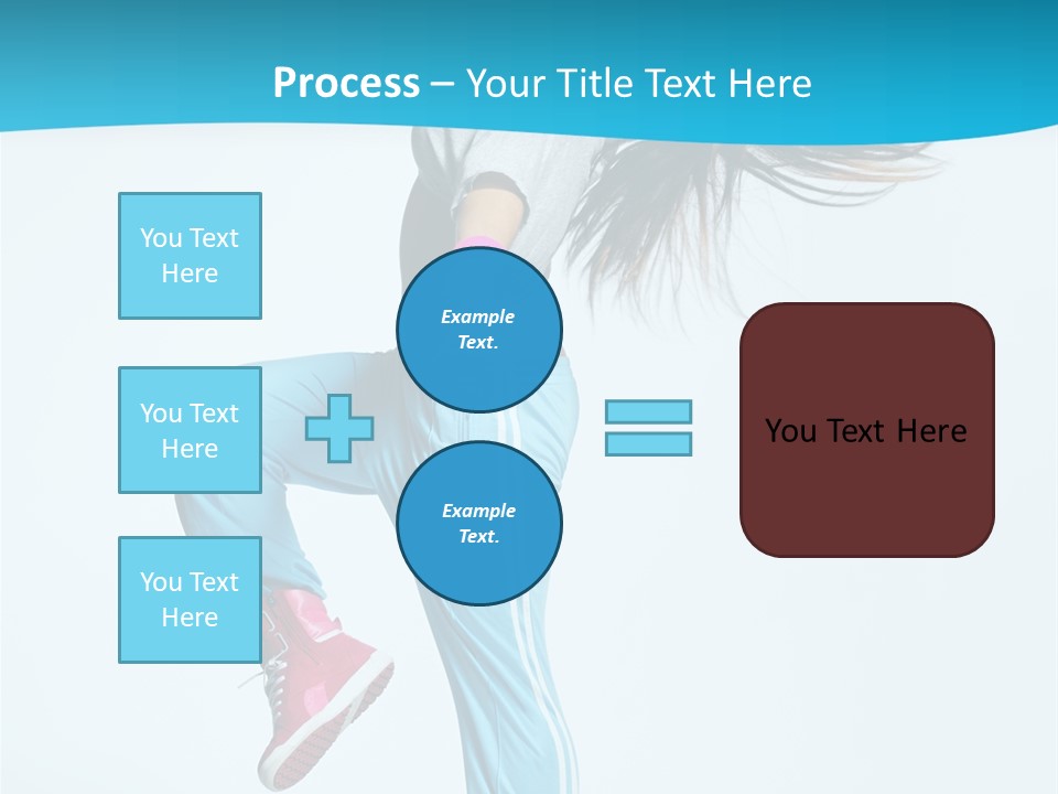 Aerobics Behavior Happiness PowerPoint Template