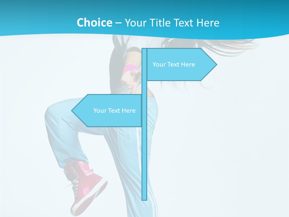 Aerobics Behavior Happiness PowerPoint Template