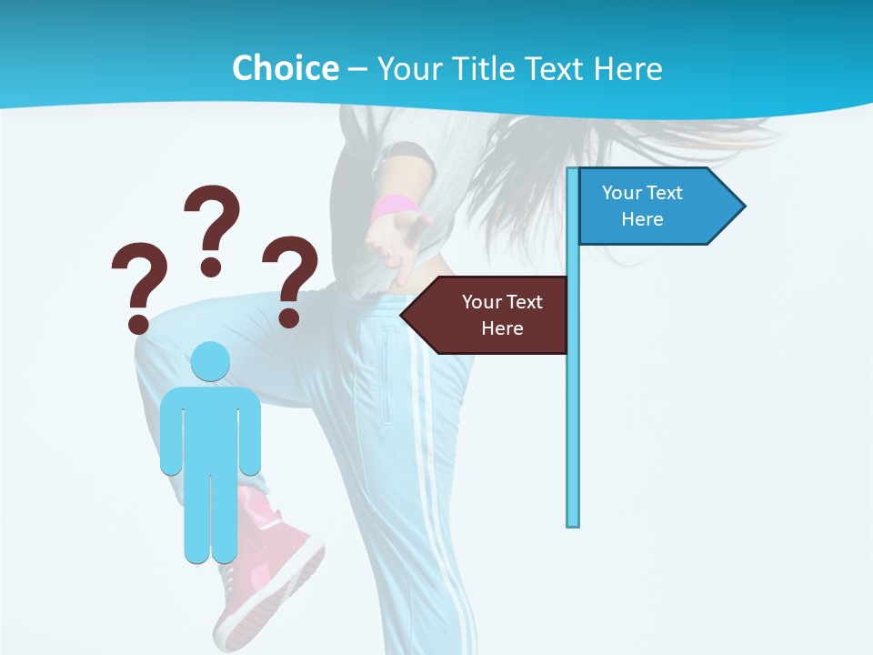 Aerobics Behavior Happiness PowerPoint Template