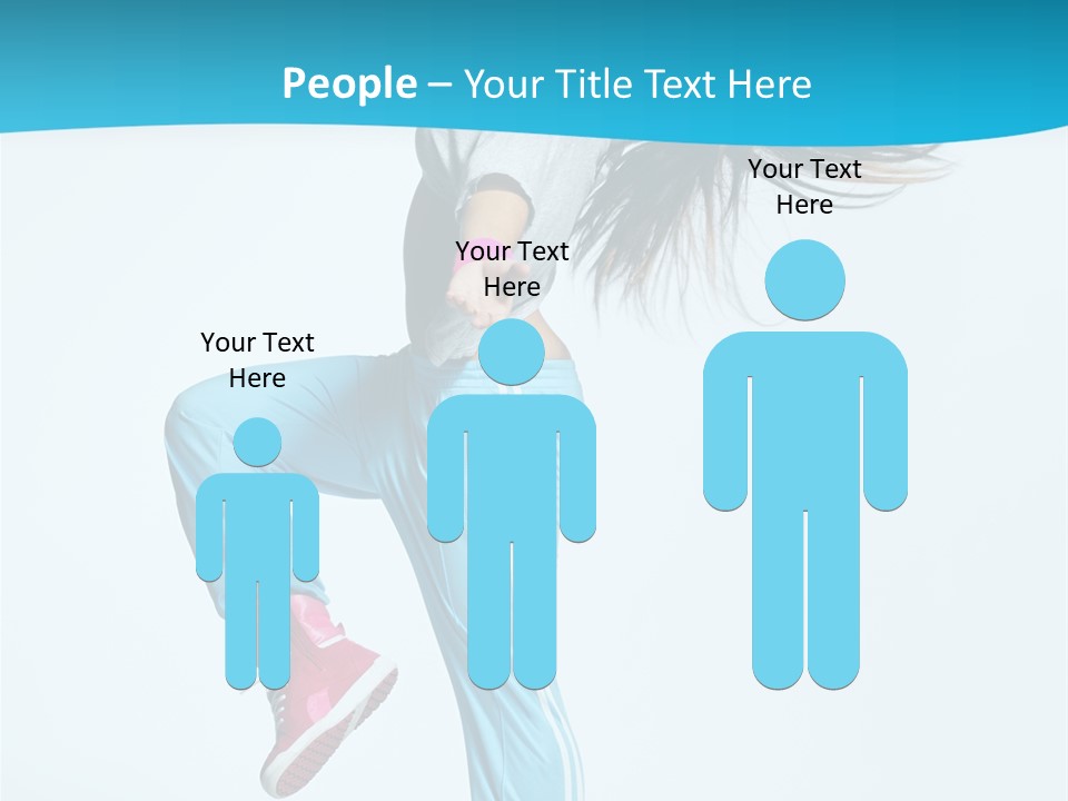 Aerobics Behavior Happiness PowerPoint Template