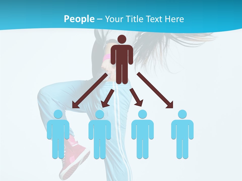 Aerobics Behavior Happiness PowerPoint Template