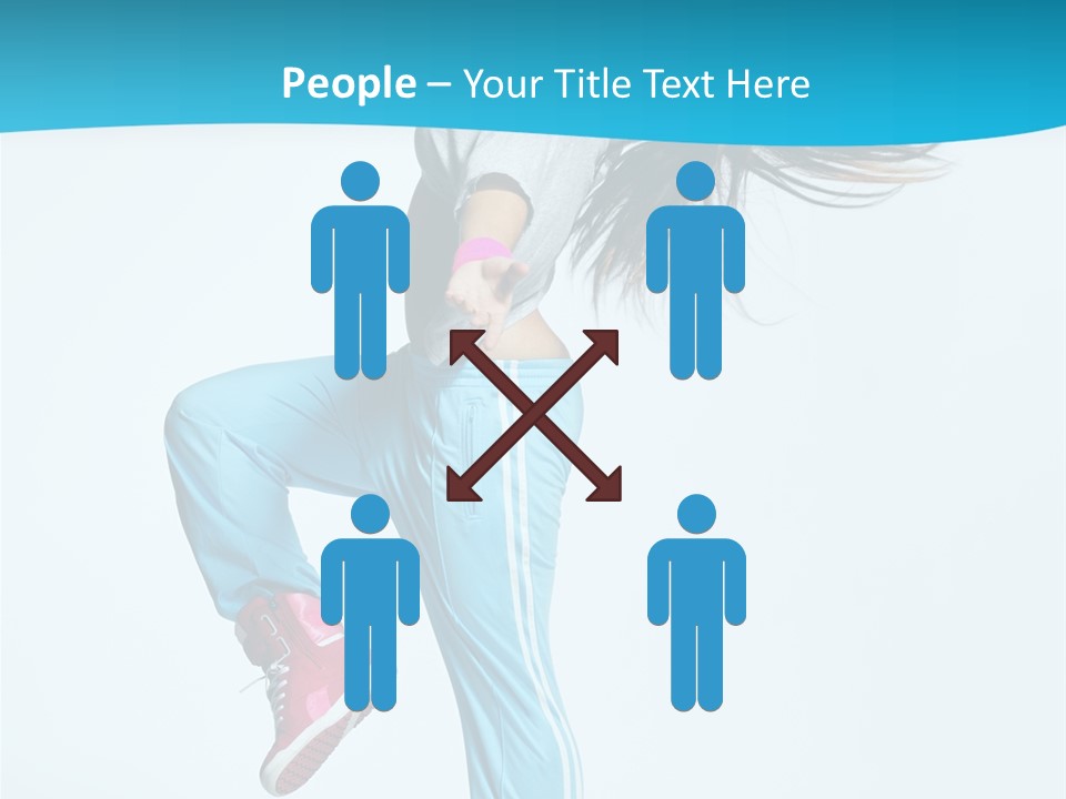 Aerobics Behavior Happiness PowerPoint Template