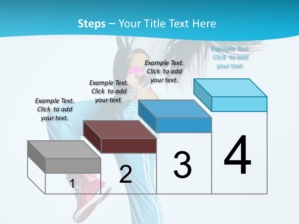 Aerobics Behavior Happiness PowerPoint Template