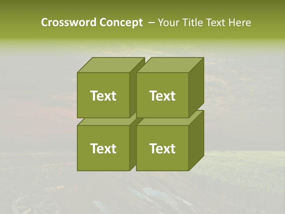 Track Weather Horizon PowerPoint Template