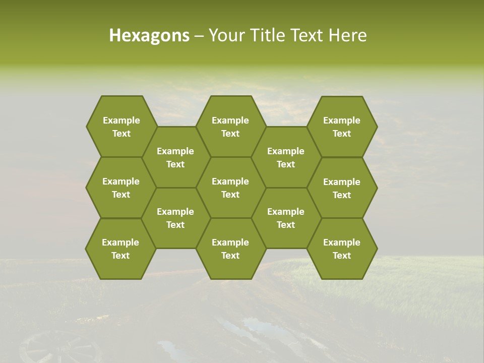 Track Weather Horizon PowerPoint Template