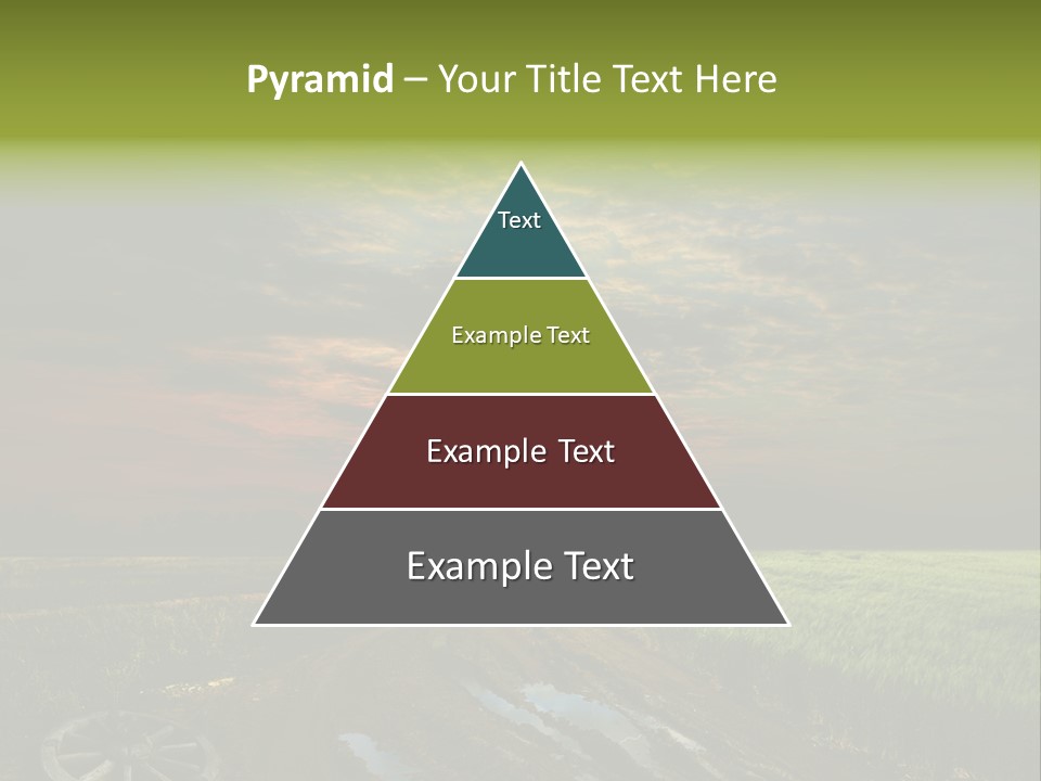 Track Weather Horizon PowerPoint Template