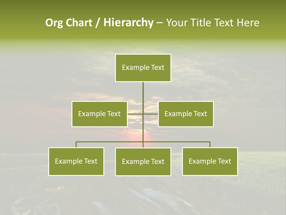 Track Weather Horizon PowerPoint Template